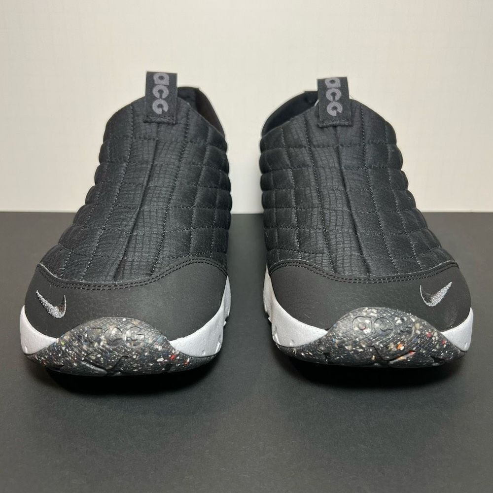 *NWOB* Mens NIKE ACG Moc 3.5 Black Quilted Slip On Shoes / Size 11 - Picture 2 of 8